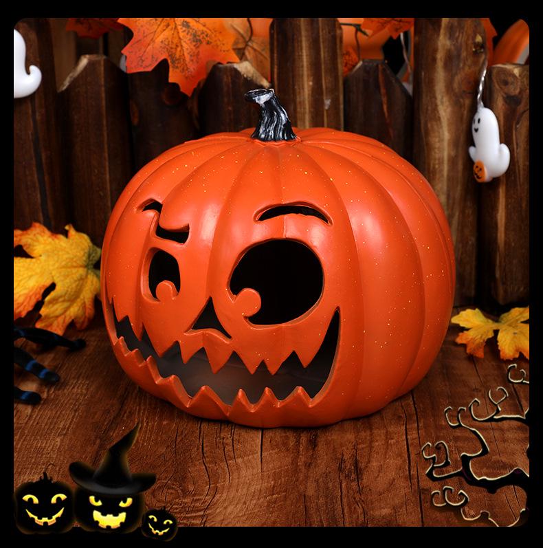 Светодиодный тыквенный фонарь Декор на Хэллоуин для вечеринок и мероприятий
