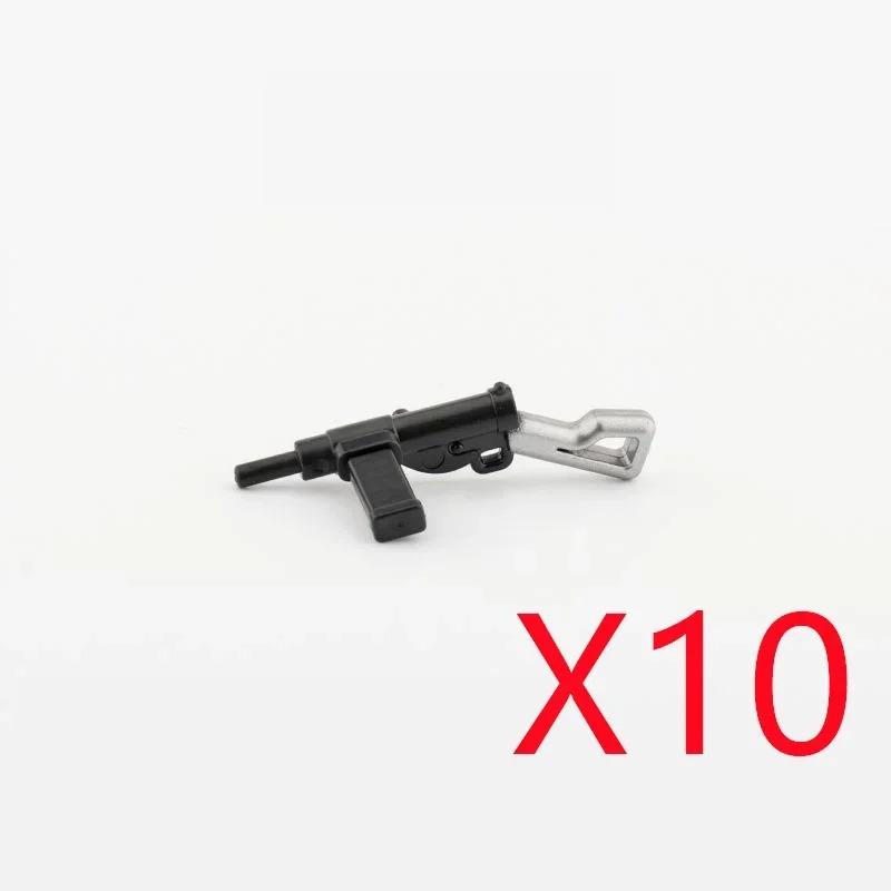 5 СМ Вторая мировая война Военные строительные блоки Американские Немецкие Советские Фигурки солдат Оружие Аксессуары Пистолеты Пистолет Снайперский ремень Мини-кирпичики MOC