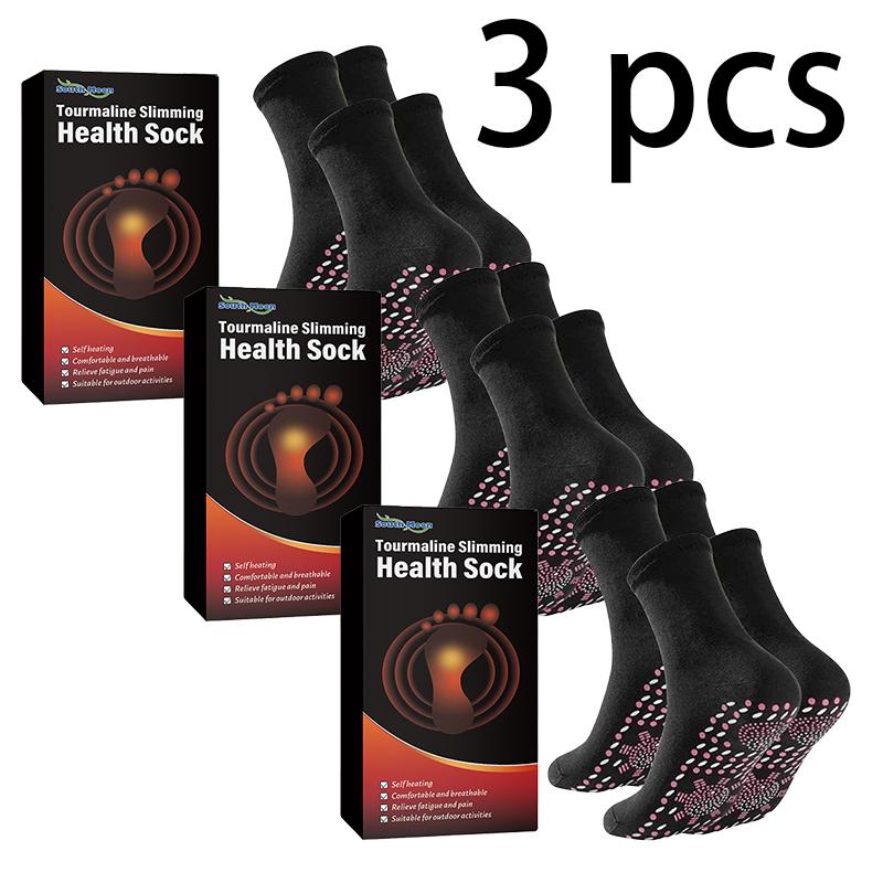 South Moon Self-Heating Massage Socks (1Pairs) Outdoor Skiing Self-Heating Massage Socks Skin-friendly, Breathable Foot Warmer & Cold Socks