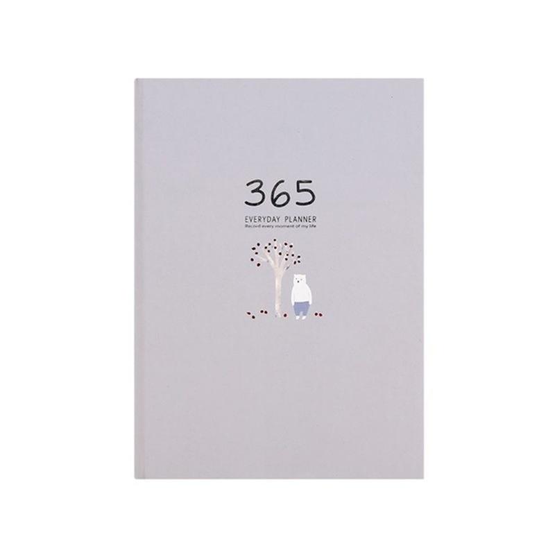 Симпатичный канцелярский блокнот 365 Planner Еженедельный ежемесячный ежедневник-планировщик Блокноты Журналы Бизнес