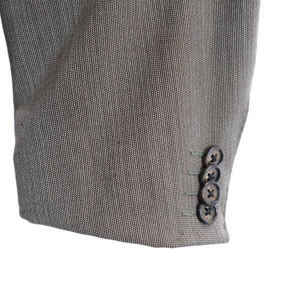 Corneliani Сделано в Италии шерстяной приталенный пиджак Коричневый Мужской Б/у