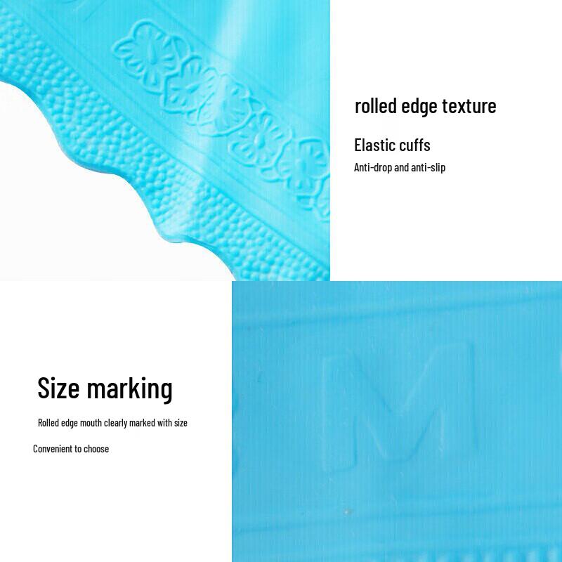 Camellia PVC Household Cleaning Gloves (3 Pairs)