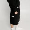 Shorts cotton simple striped multi-pocket design spot drawstring youth versatile sweatpants