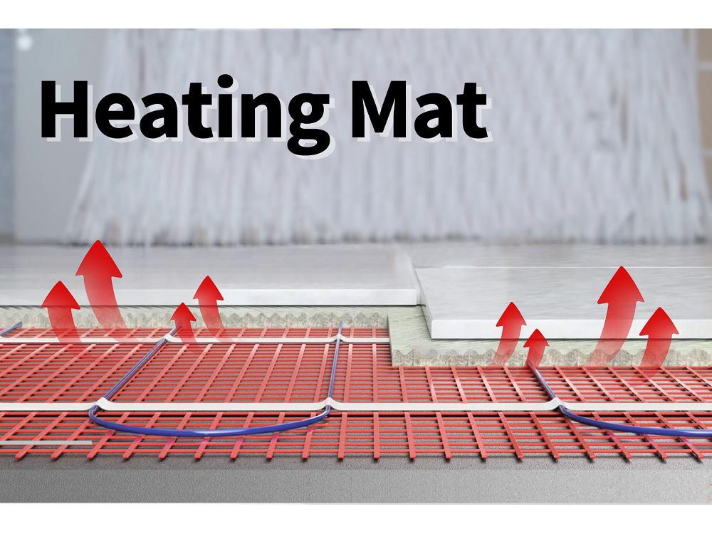 MINCO HEAT Household Electric Underfloor Heating Mat Set