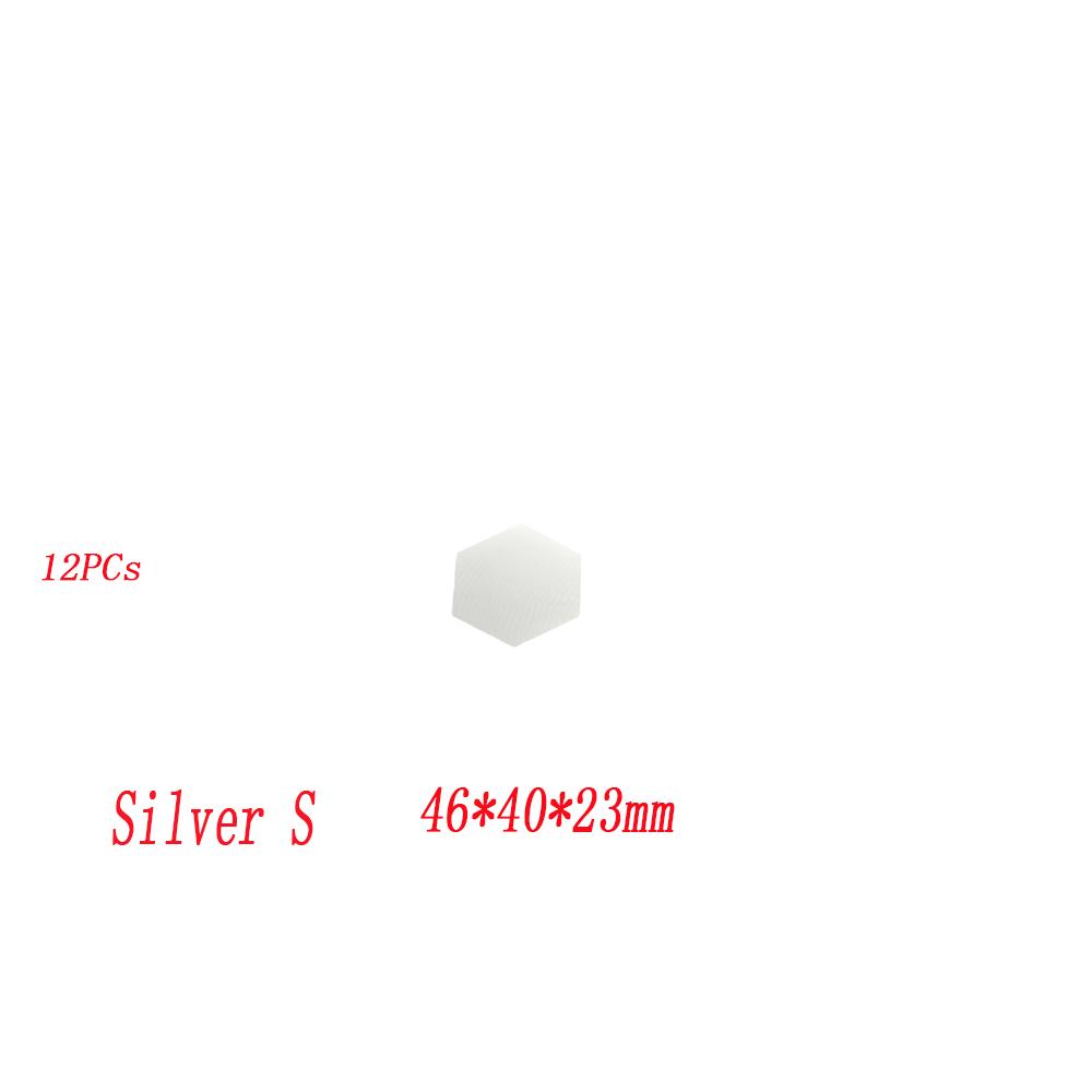 6/12Pcs Hot Art Safety Mirror Wall Sticker Mural Decals Home Decor Geometric Hexagon