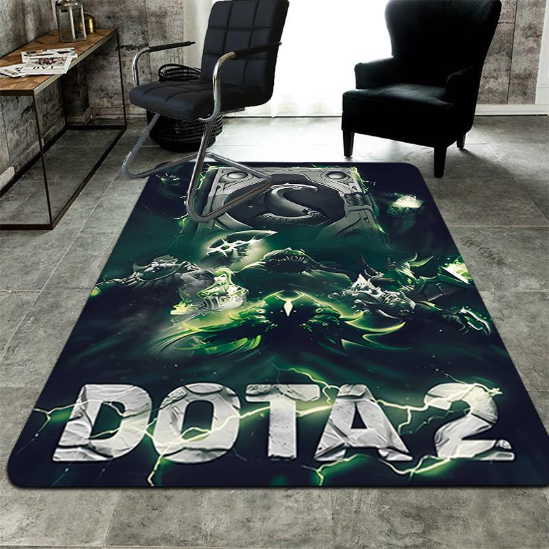 Ковер Dota2 Напольный коврик для гостиной или спальни Мягкий и удобный ковер Подарок на день рождения и праздник.NFF0928055
