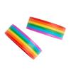 Bristol Novelty Rainbow Wristband (Pack of 2)