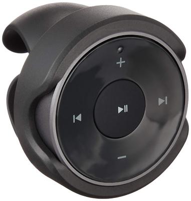 ELECOM Мультимедийный пульт дистанционного управления Bluetooth Wireless [Включая управление музыкой и функцию затвора HandCamera] Автомобильный держатель на руль, черный LAT-RC01BK