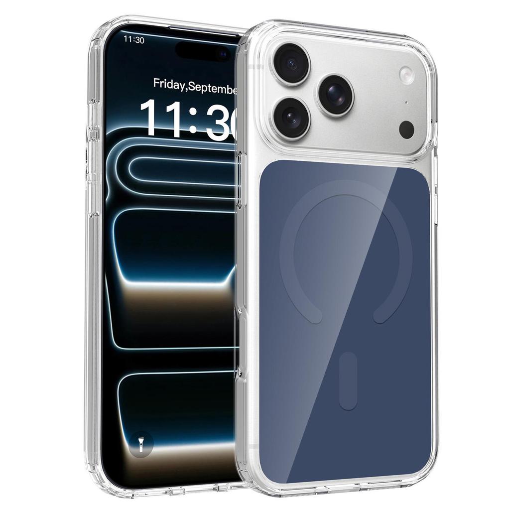 Apple iPhone 17 Pro Max Фэнцзин Магнитный Прозрачный Мягкий Чехол S26 Защитный Чехол от Падений