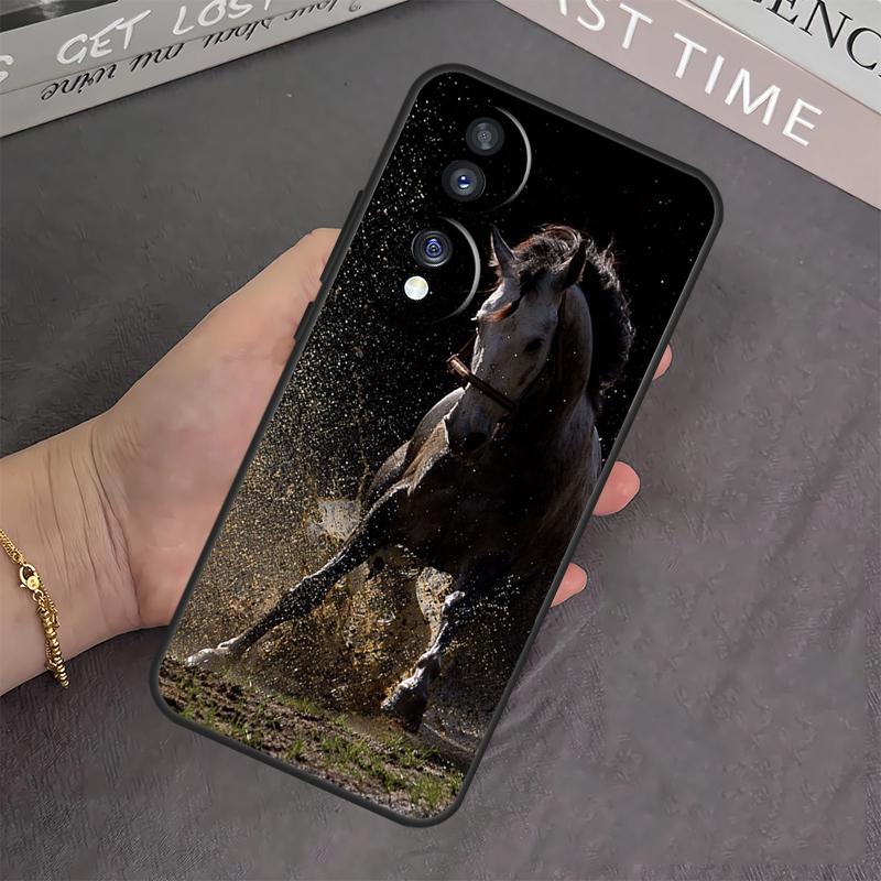 Чехол Животное Лошадь Для Honor 90 70 50 10 Lite Magic 5 6 Pro X6 X7 X8 X9 X6a X7a X8a X9a X9b X8b Обложка