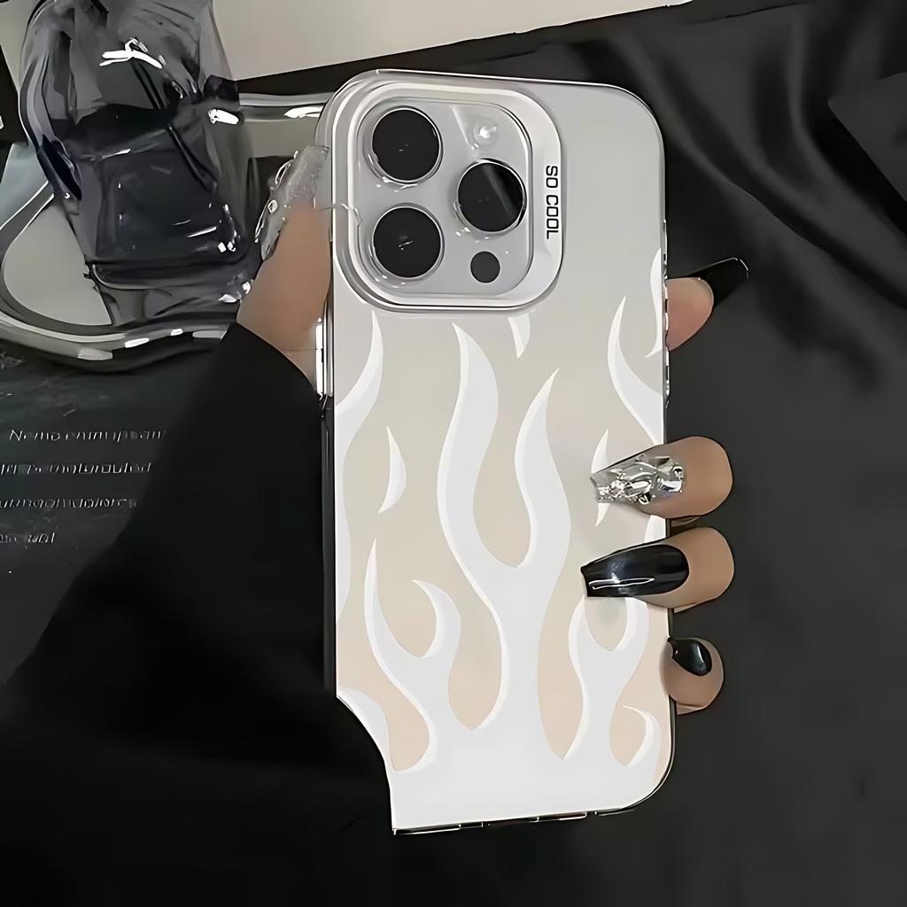 INS Модный чехол для телефона с дизайном пламени и огня для Xiaomi Mi 15T 14T 14 13 12 12T 11 Lite Poco X7 X6 F7 F6 X5 F4 F3 GT Pro Ultra 4G 5G