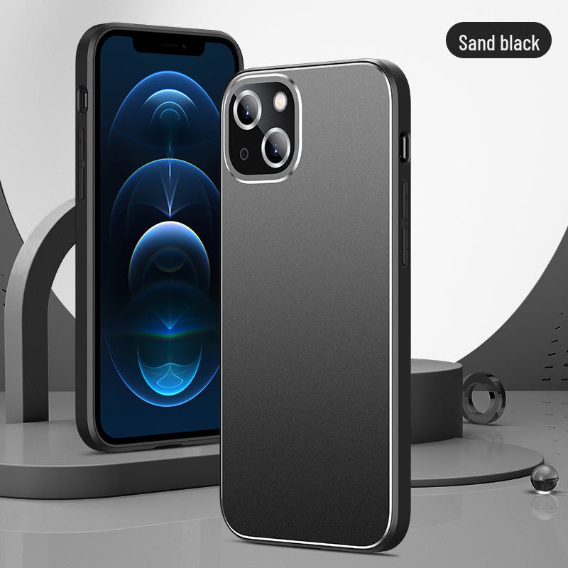 Металлические матовые линзы для высококачественного чехла для мобильного телефона Apple 15 — совместимы с iPhone 14, 13 Pro Max, All-Inclusive Hard Shell Trend