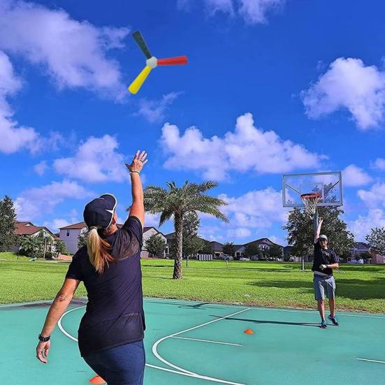 Палка для тренировки скорости реакции, трехконечная, 3 цвета, портативная, для тренировки координации рук и глаз, инструмент для метания, принадлежности для тренажерного зала