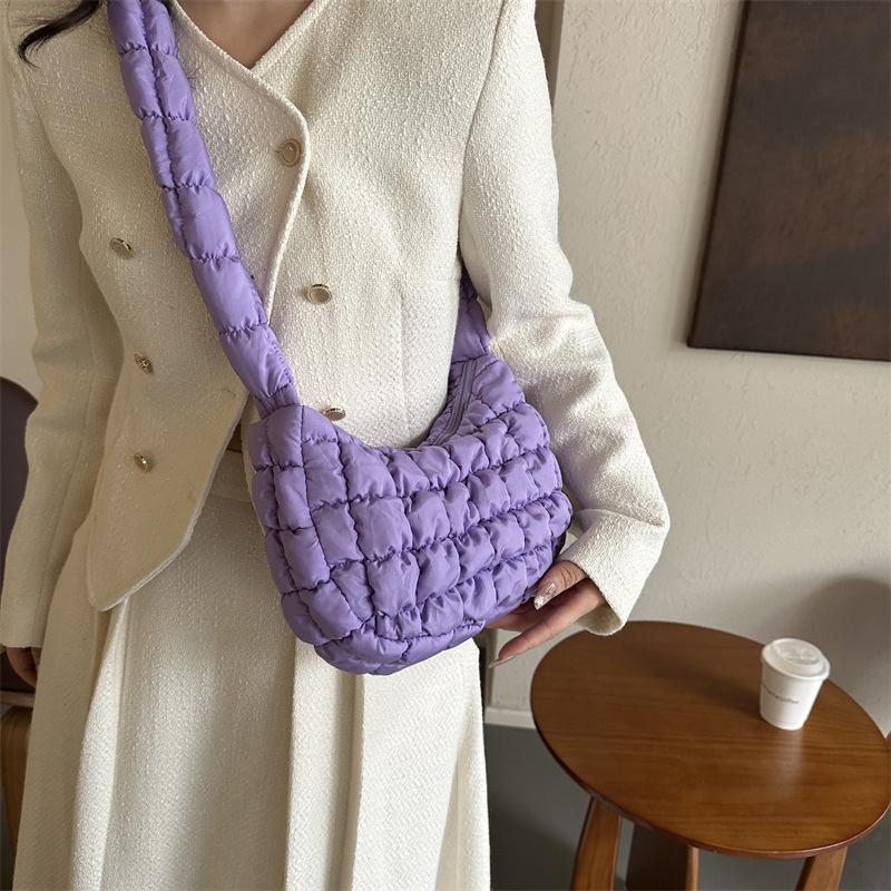 Simple and Fashionable Underarm Bag 2024 Autumn New Simple and Fashionable Shoulder Bag Women's Retro Large-capacity Tote Bag