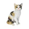 Ubia Sitting Calico Cat 25 X 17 X 30.5 Cm Doll Figurine Ornament Animal Garden Decoration Cat H12321
