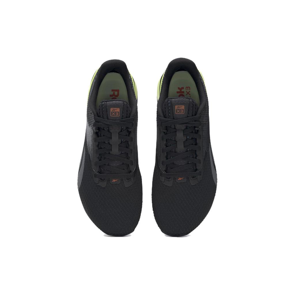 Reebok Кроссовки унисекс Nano X3 Black Energy Glow Core-Black Smash-Orange HP6046