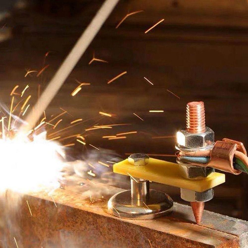 Крепление Сильный всасывающий сварочный суппорт Сварочная магнитная головка Детали электроинструмента Держатель зажима заземления