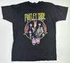 Футболка Mötley Crüe Band Theater of Pain Графическая Рок-футболка Черная Размер Большой Унисекс