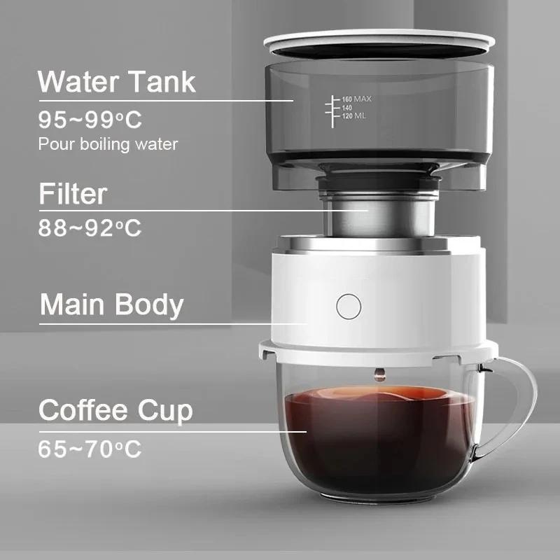 outdoor travel camping manual drip coffee machine gift Hot mini American coffee machine