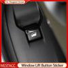Кнопка переключения подъема окна автомобиля, наклейка с блестками для Peugeot 208 301 508 307 407 607 408 2008 3008 5008 Citroen C4 C5