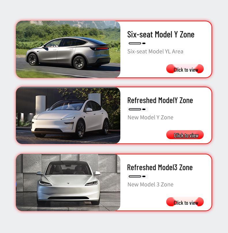 6-Seat Model YL Tesla Sunroof Sunshade Curtain for Optimal Sun Protection