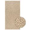 VidaXL Tapis ZIZUR 100x200 cm aspect de jute intérieur et extérieur, tapis d'extérieur, tapis de sol, tapis d'intérieur, 4006161