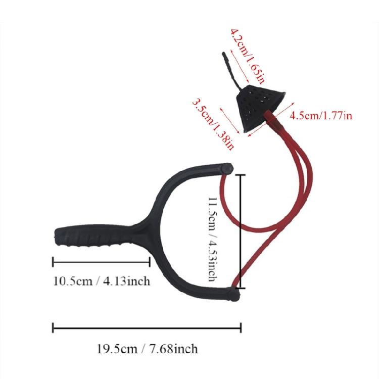Рыболовные катапульты Рогатки Портативные кормушки Рыболовные приманки Вытягивание кормушек