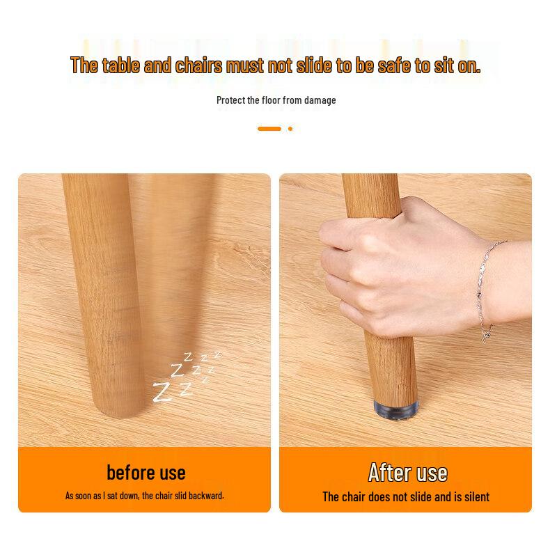 PVC Anti-Slip Furniture Leg Pads