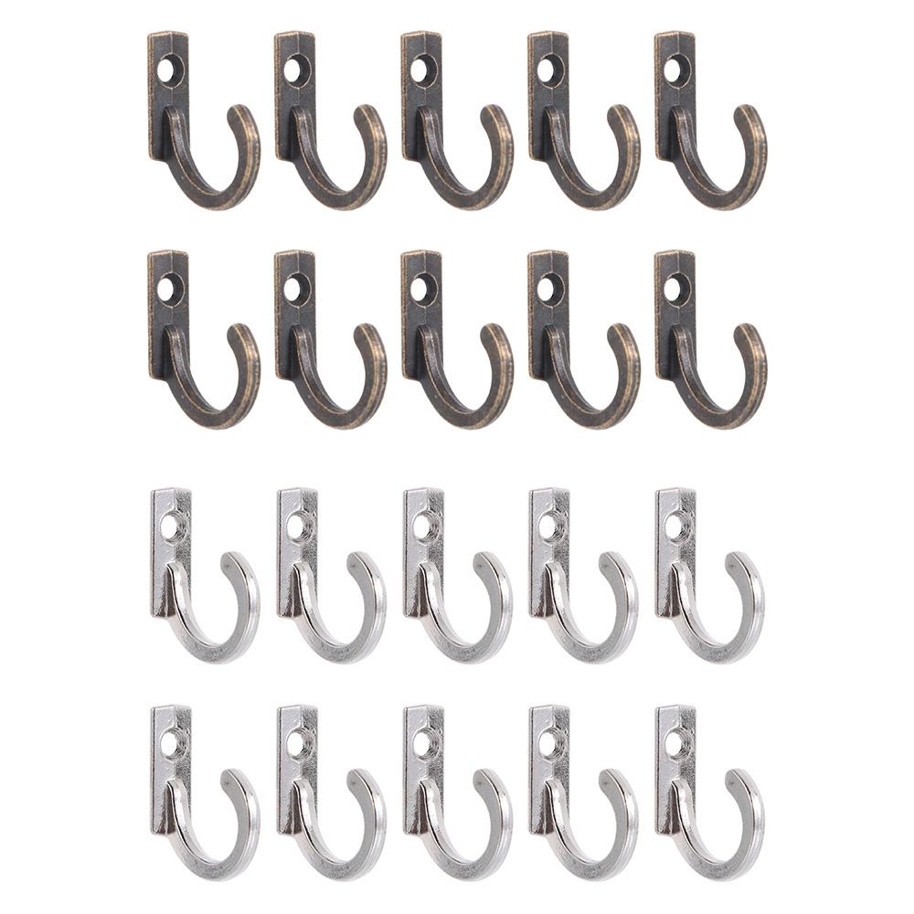 Shelf Storage Clothes Towel Organizer Wall Door Single Prong Hook Metal Antique Hooks Coat Hanger