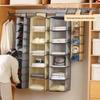 Многослойная складная подвесная сумка для хранения для шкафов и общежитий