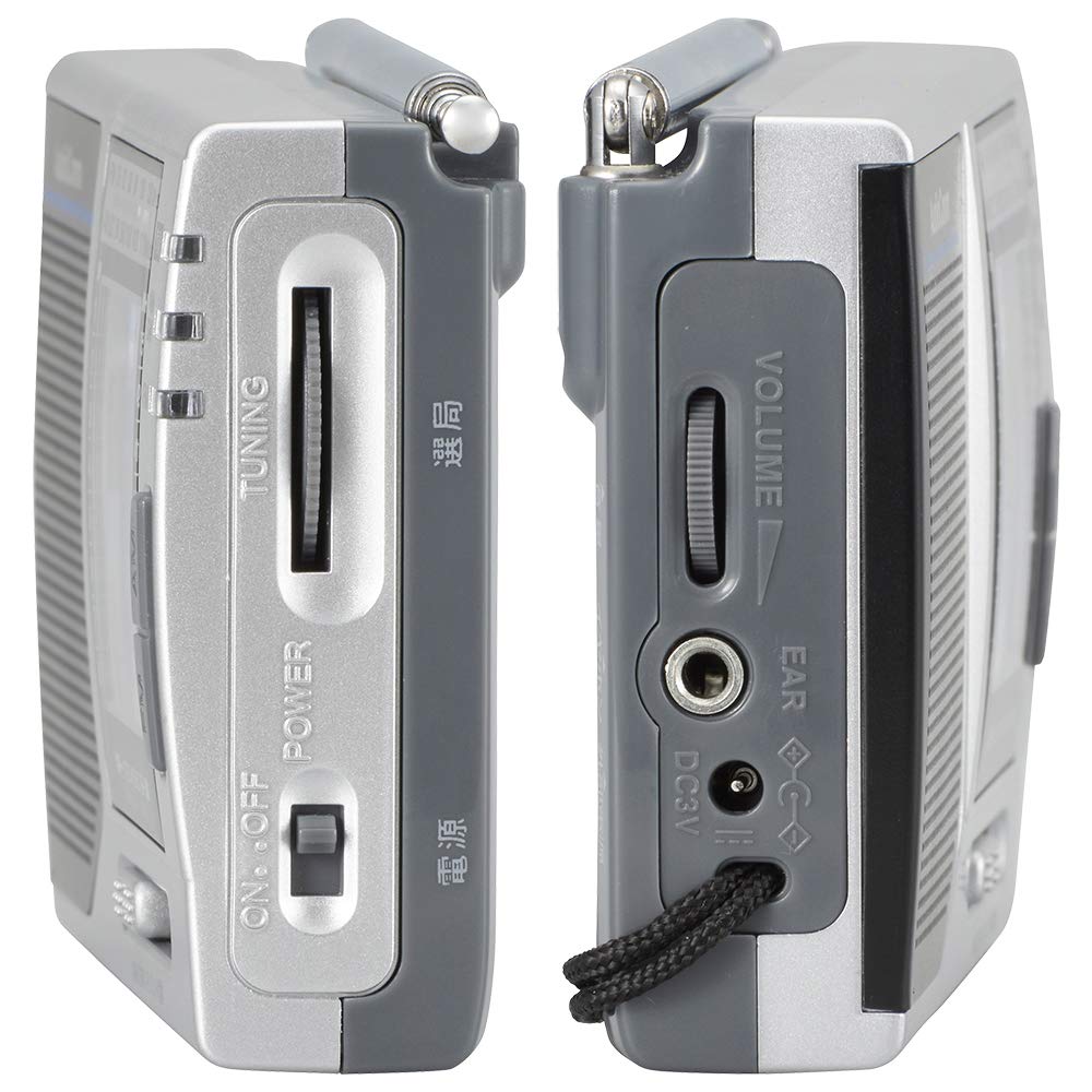 Ohm Electric AudioComm Портативное радио Tanpa OHM Silver RAD-H320N 03-1274