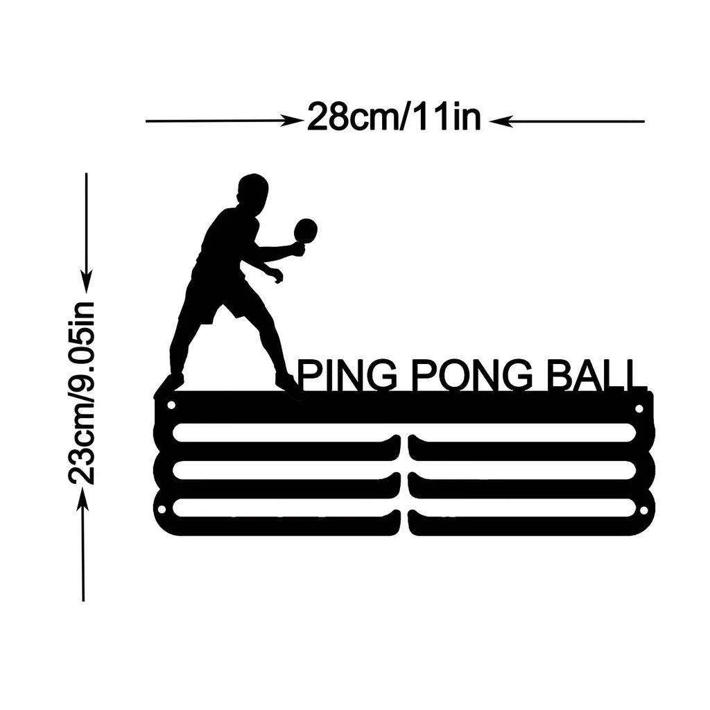 Медальница металлическая для мужчин и женщин, софтбол, конный спорт, каяк, волейбол, настольный теннис, вешалка для медалей, дисплей для лент