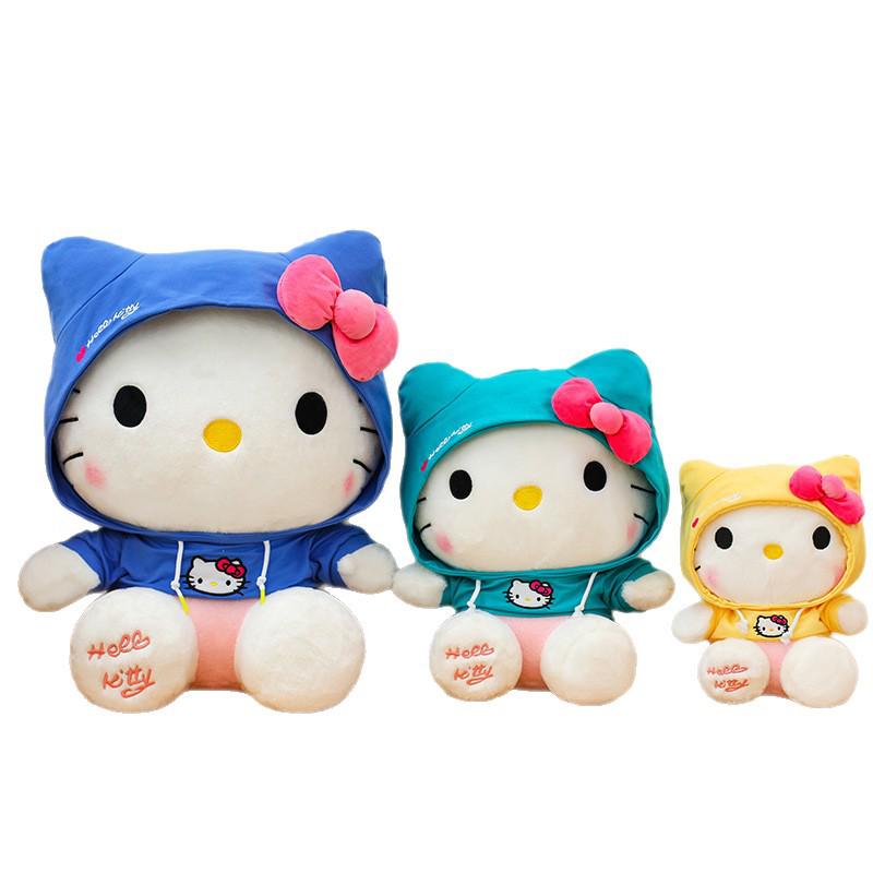 Плюшевая игрушка Hello Kitty для международной торговли: Милая подушка-трансформер и подарок на день рождения