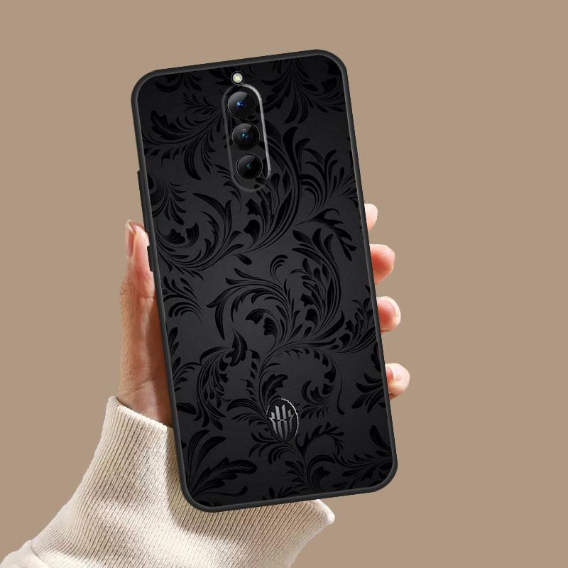 Черный Узорный Чехол Для ZTE Nubia Red Magic 11 9S 8S 8 9 10 10S Pro Plus 6 7 6S 7S Pro 5G 6R 10 Air Чехол