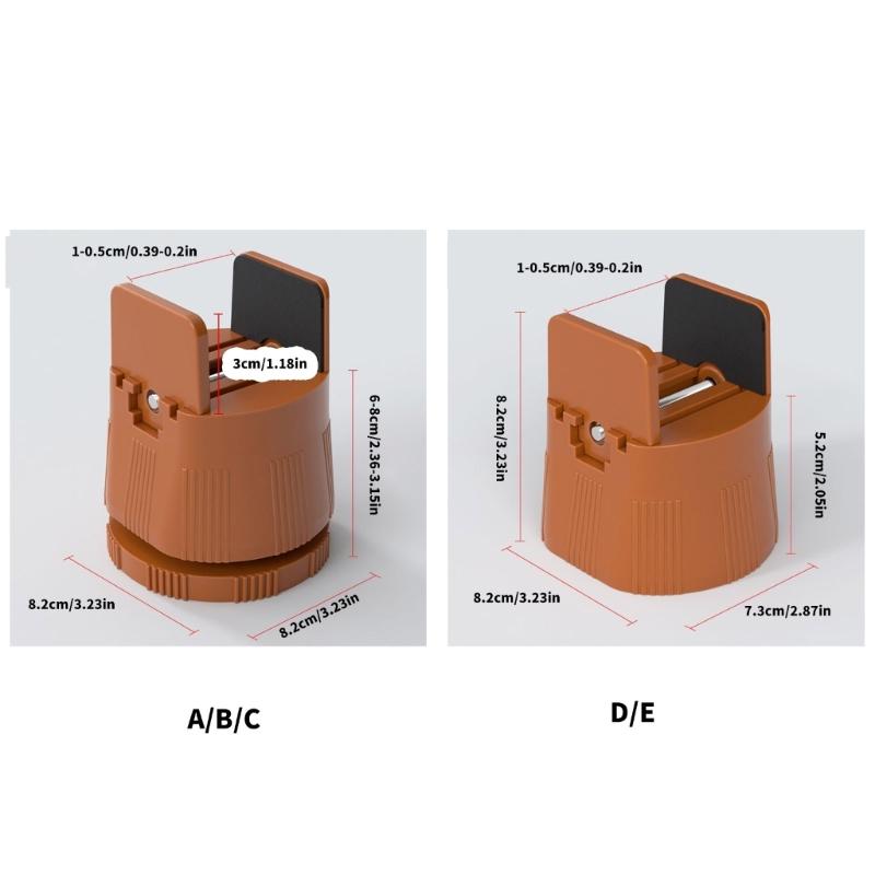 4Pcs Adjustable Chair Risers Furniture Heightening Foot Pads Bed Table Raiser Feet Leg Lift Furniture Raisers Enduring