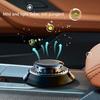 Solar Car Air Freshener Automatic Rotatable Long Lasting Fragrance Air Purifying Auto Aromatherapy Diffuser Ornament Car Interior Accessories