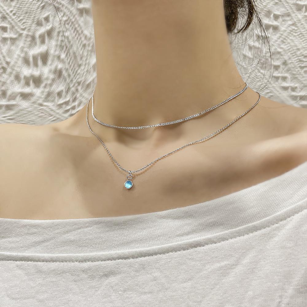 Lindon женское ожерелье кулон медный сплав циркон для женщин свадебная вечеринка модный подарок