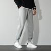 Autumn and Winter Sweatpants Sweatpants Men's Youth Large Size Casual Men's Pants Men's Loose Pants Piled and Thickened