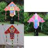 1.2 Meter Children's Curved Edge Kite With High Definition Printing Triangular Kite For Ground Stall And Park