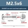 Yigu 304 Stainless Steel Pan Head Captive Screw M3/M4/M5/M6