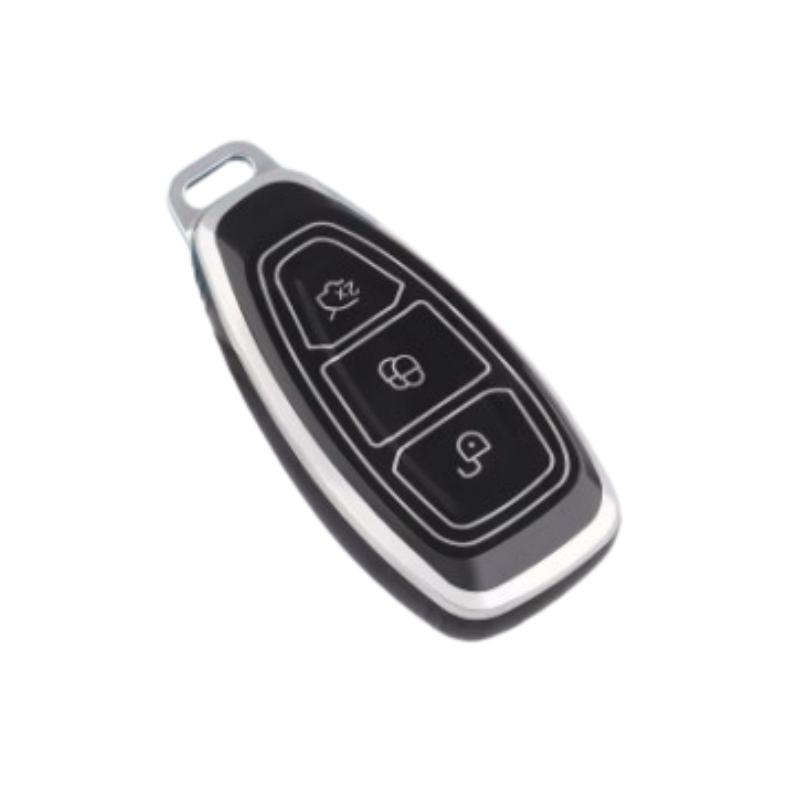 Fashion Car Styling Key Remote Key Fob Case Cover Keychain for Ford Fiesta Focus 3 4 MK3 MK4 Mondeo Ecosport Kuga Focus ST