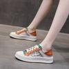 Chunky Sneakers Women Platform Shoes Brand Fashion Skateboard Shoes Casual Flat Breathable Students Shoes Hollow Summer Shoe