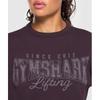 Gymshark Lifting Oversized Pump Cover Plum Brown B3c1q Nbzn