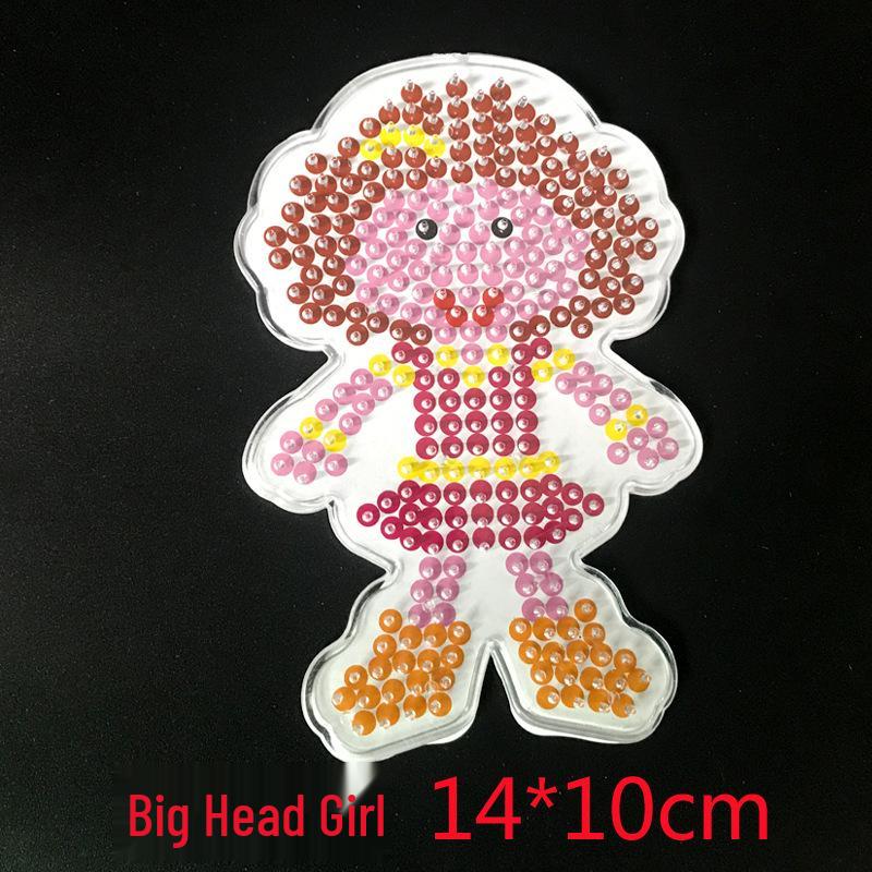 Экологичный шаблон из 5мм бусин Perler: Детская развивающая доска-пазл для самостоятельной сборки