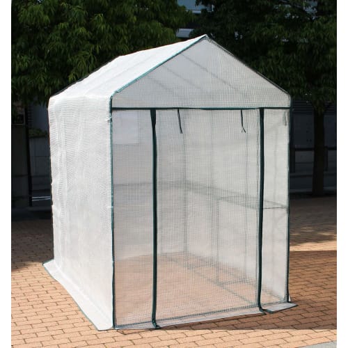 Maruhachi Sangyo Super Jumbo Replacement Cover for Assembled Greenhouse (103164) - Dimensions: 150cm Deep, 220cm High, 216cm Wide