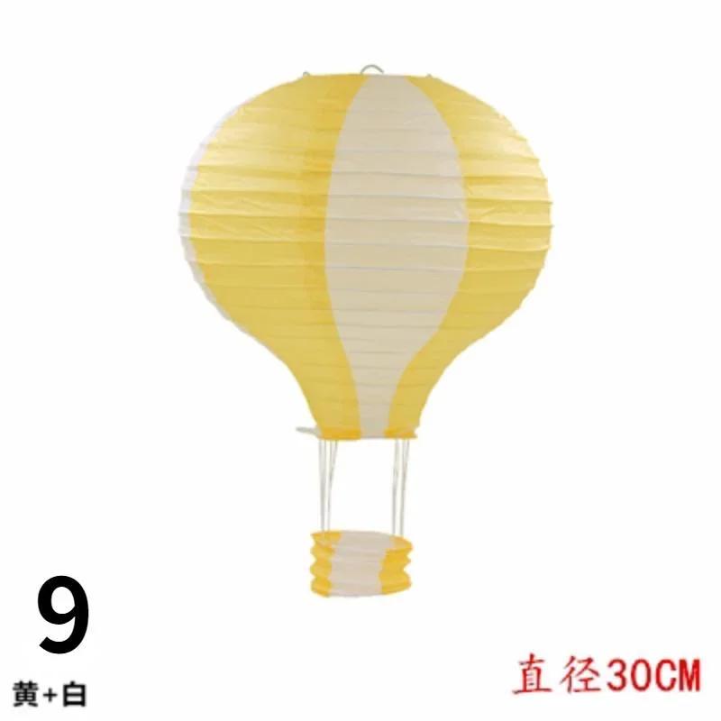 1 шт Санта-Клаус олень воздушный шар 12 дюймов бумажный фонарь абажур DIY поделки потолочные подвесные рождественские украшения праздничные принадлежности