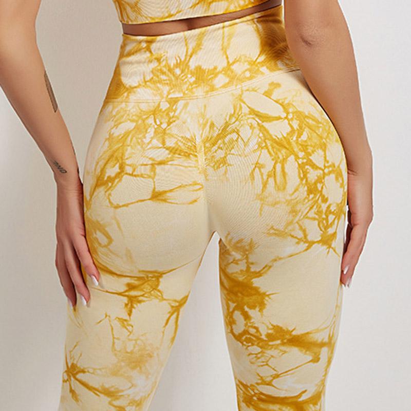 Леггинсы Tie Dye Tight Спортивные женские леггинсы для фитнеса с карманами для йоги Леггинсы для тренировок Эластичные леггинсы для спортзала