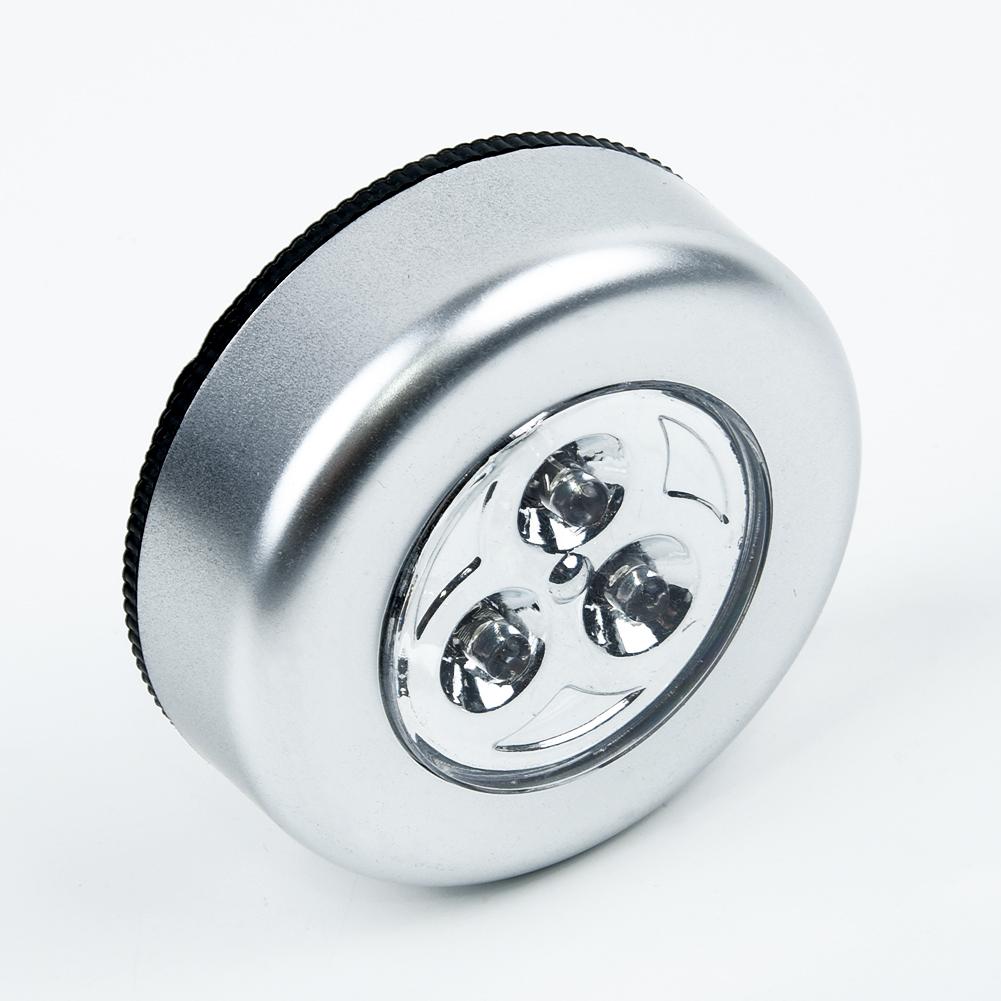 Сенсорный светильник диаметром 7 см Легко устанавливается Безопасный Самоклеящийся