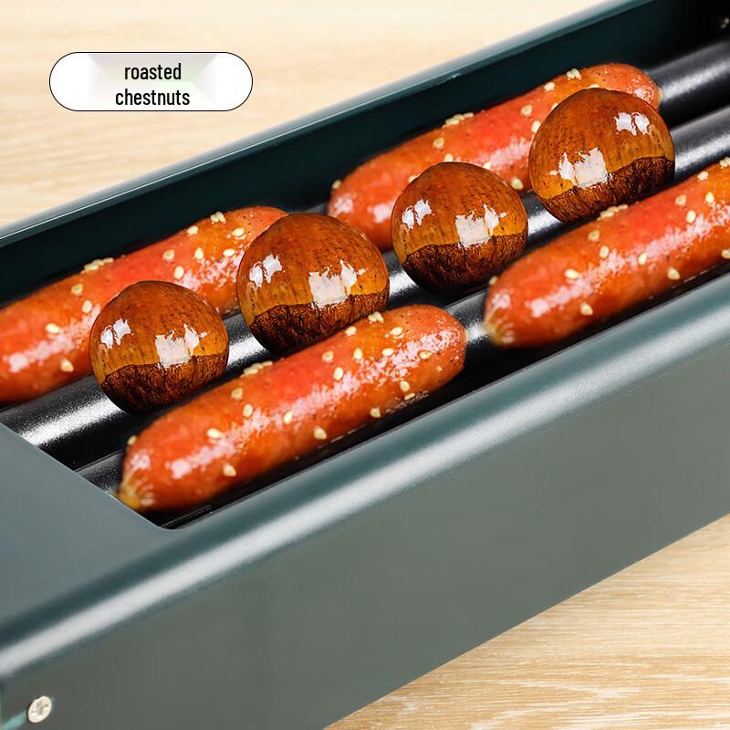 ZISIZ Electric 6-Roller Sausage Grill