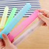 1PC Travel Portable Toothbrush Case Set Seven Color Frosted Toothbrush Case Toothbrush Holder Toothbrush Cup